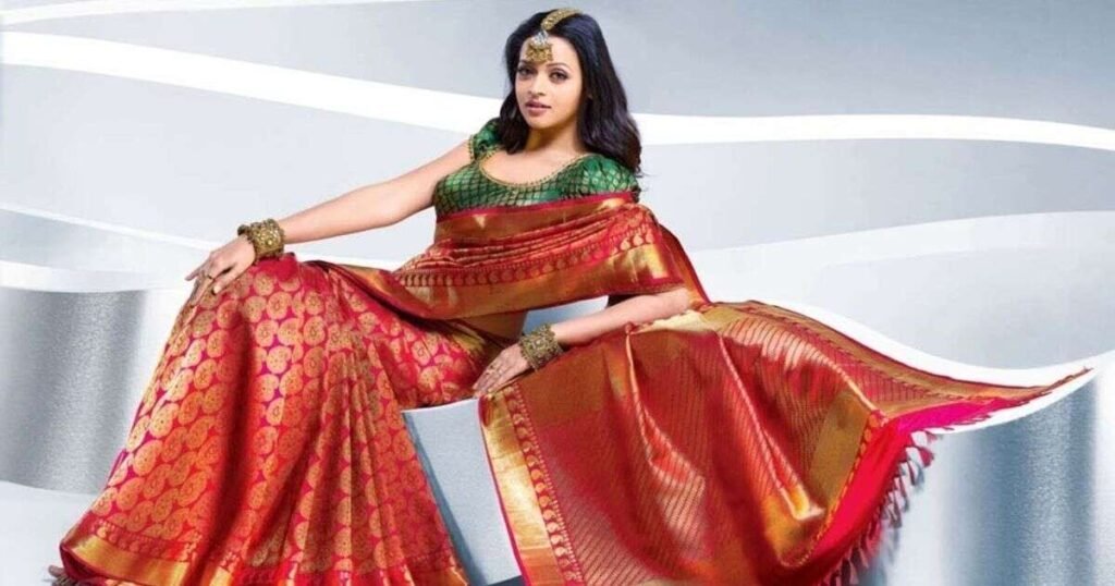Saree Captions in English