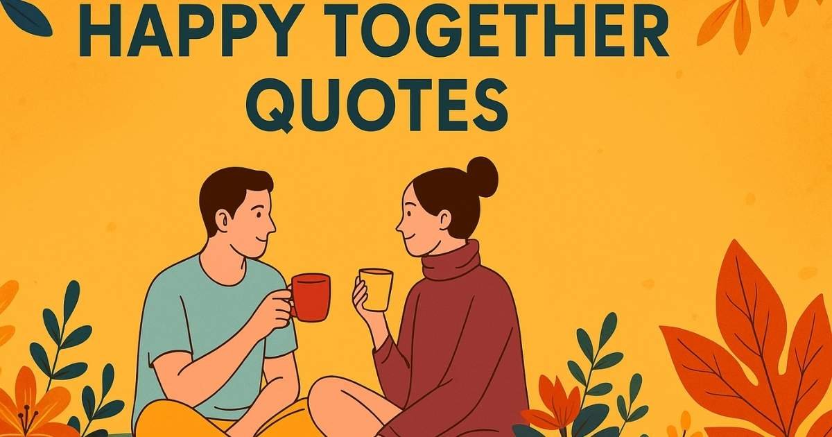 I Just Want Us to Be Happy Together Quotes for Deep Love
