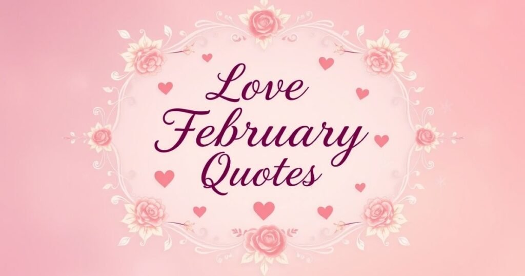 Love February Quotes