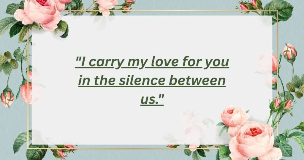 Silent Promises of the Heart