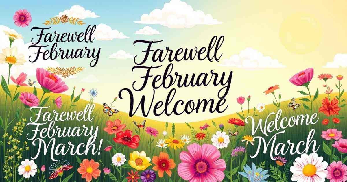 Top 30+ Goodbye February Hello March Quotes
