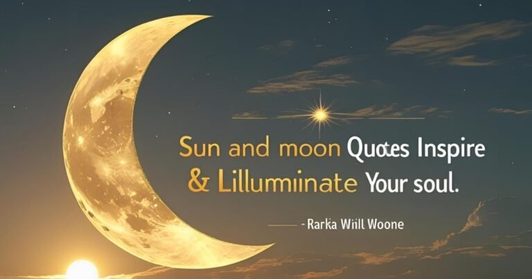 Sun and Moon Quotes