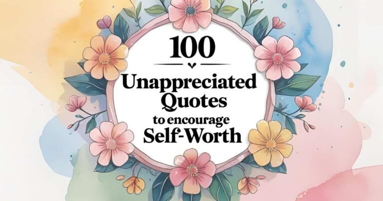 Unappreciated Quotes