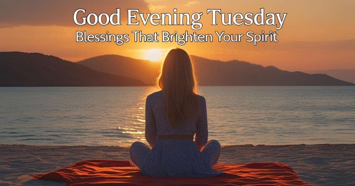 Good Evening Tuesday Blessings