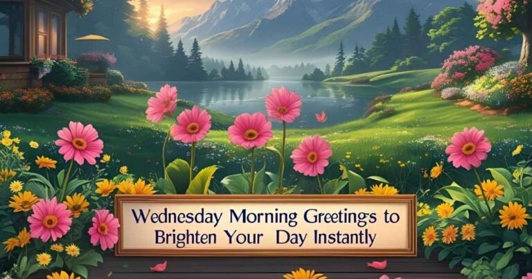 Wednesday Morning Greetings