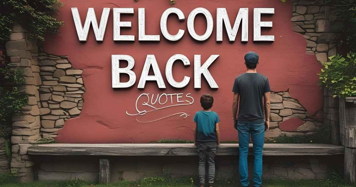 Welcome Back Quotes