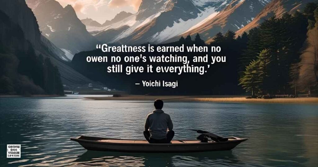 Blue Lock Quotes on The Pursuit of Greatness