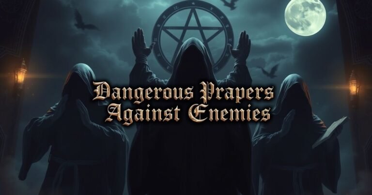 Dangerous Prayers Against Enemies with Bible Verses