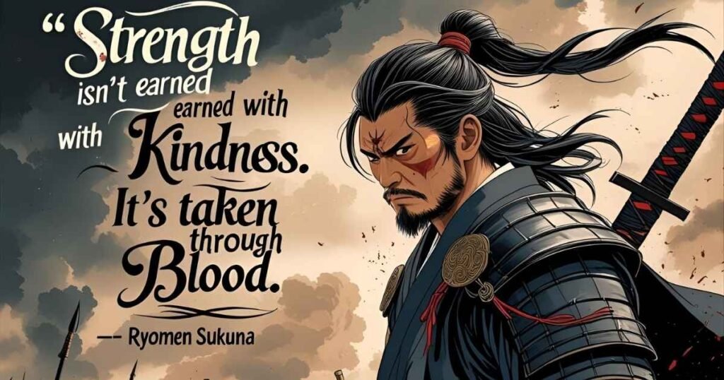 Sukuna Quotes on Strength and Power
