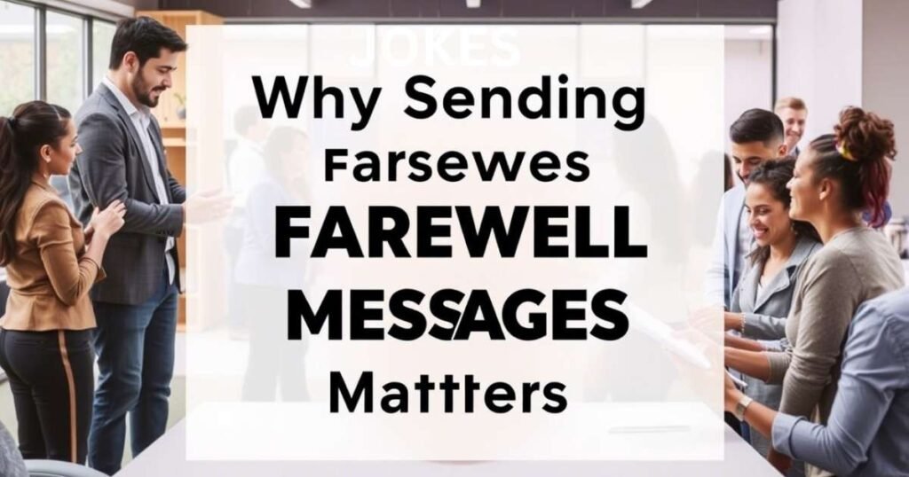 Why Sending Farewell Messages Matters