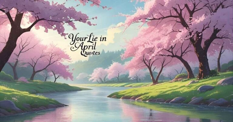 Your Lie in April Quotes