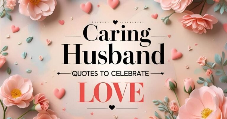 Caring Husband Quotes