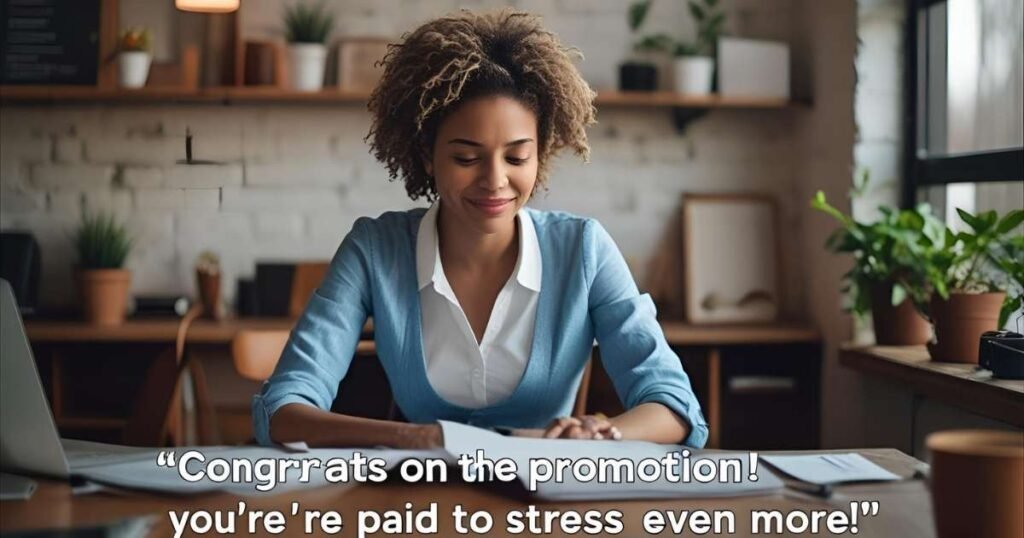 Funny congratulations on promotion wishes