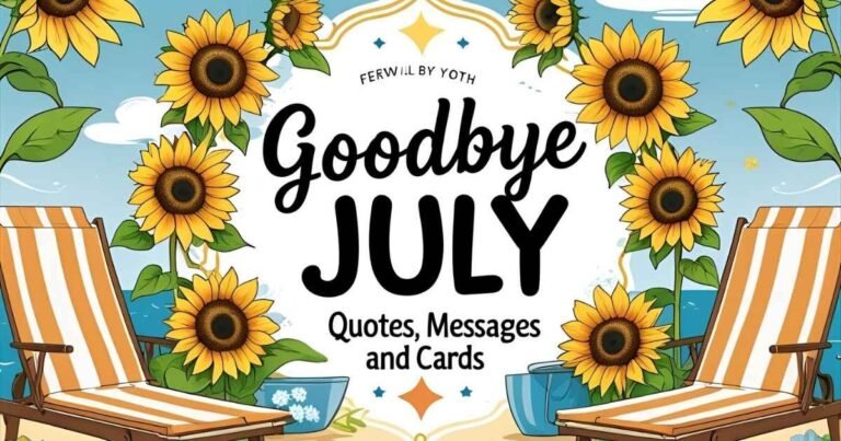 Goodbye July Quotes